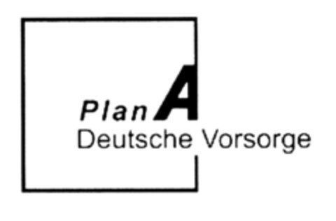 Plan A Deutsche Vorsorge Logo (DPMA, 03/16/2010)