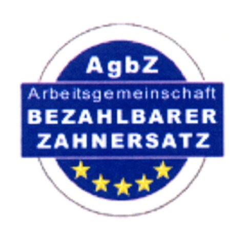 AgbZ Arbeitsgemeinschaft BEZAHLBARER ZAHNERSATZ Logo (DPMA, 05/10/2010)