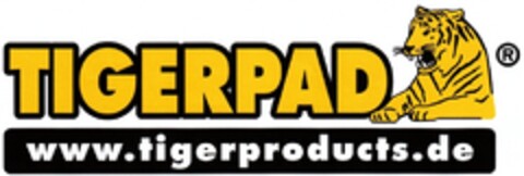 TIGERPAD www.tigerproducts.de Logo (DPMA, 08.06.2010)