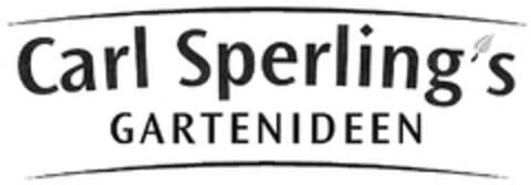 Carl Sperling's GARTENIDEEN Logo (DPMA, 01.02.2012)