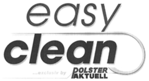 easy clean ... exclusiv by POLSTER AKTUELL Logo (DPMA, 08/10/2015)