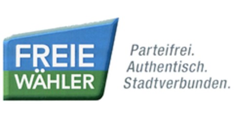 FREIE WÄHLER Parteifrei. Authentisch. Stadtverbunden. Logo (DPMA, 08.07.2016)