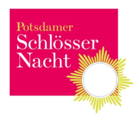 Potsdamer Schlösser Nacht Logo (DPMA, 07.11.2016)