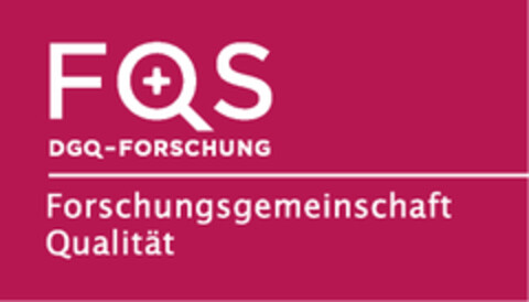 FQS DGQ-FORSCHUNG Forschungsgemeinschaft Qualität Logo (DPMA, 17.04.2019)