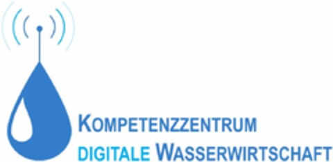 KOMPETENZZENTRUM DIGITALE WASSERWIRTSCHAFT Logo (DPMA, 21.06.2020)