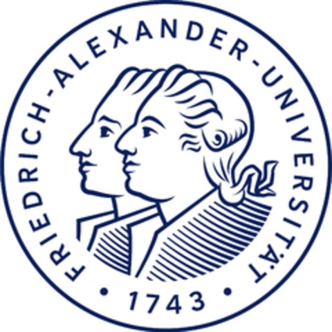FRIEDRICH-ALEXANDER-UNIVERSITÄT · 1743 · Logo (DPMA, 05.08.2021)