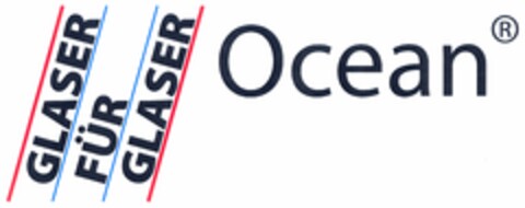 GLASER FÜR GLASER Ocean Logo (DPMA, 01/31/2005)