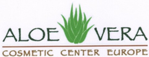 ALOE VERA COSMETIC CENTER EUROPE Logo (DPMA, 05/27/2005)