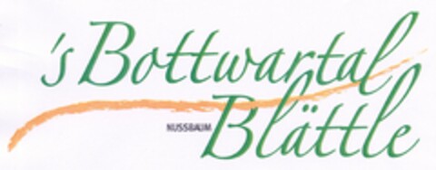 's Bottwartal Blättle NUSSBAUM Logo (DPMA, 05.08.2005)