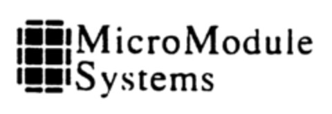 Micro Module Systems Logo (DPMA, 02/07/1995)