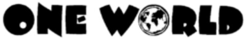 ONE WORLD Logo (DPMA, 08/24/1996)