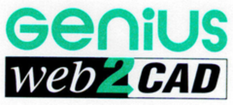 Genius web2CAD Logo (DPMA, 08/06/1999)