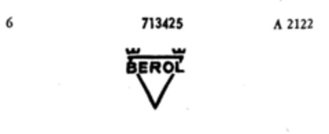 BEROL Logo (DPMA, 10.05.1952)