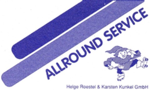 ALLROUND SERVICE Helge Roestel & Karsten Kunkel GmbH Logo (DPMA, 11.07.1992)