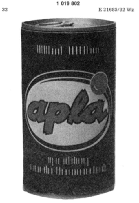 apla Logo (DPMA, 29.07.1980)