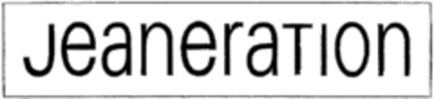 jeaneration Logo (DPMA, 13.06.1992)