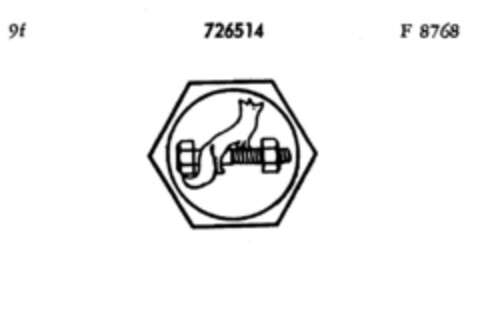726514 Logo (DPMA, 05/08/1958)