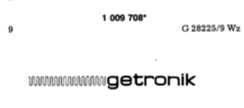 getronik Logo (DPMA, 11.09.1980)