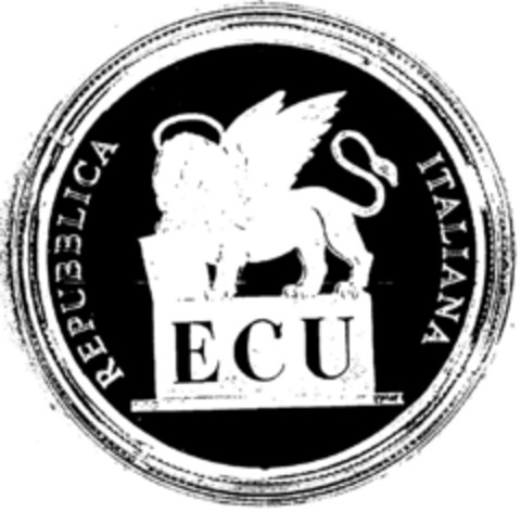 ECU REPUBLICA ITALANIA Logo (DPMA, 21.10.1994)