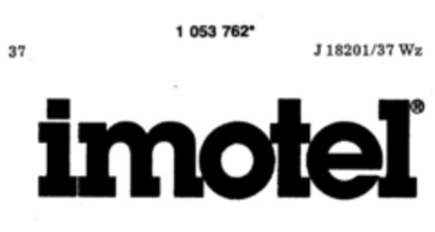 imotel Logo (DPMA, 21.03.1983)