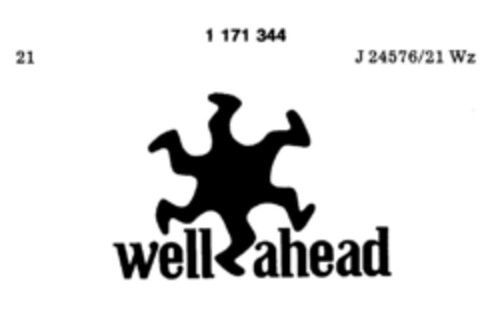 well ahead Logo (DPMA, 28.11.1989)