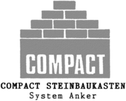 COMPACT STEINBAUKASTEN System Anker Logo (DPMA, 29.01.1993)