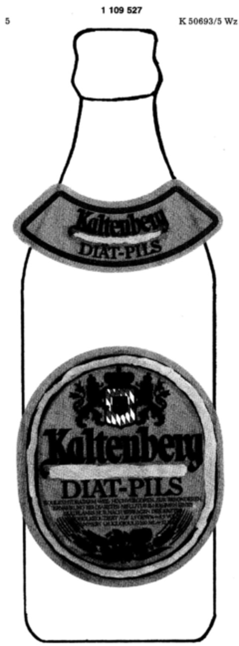 Kaltenberg DIÄT-PILS Logo (DPMA, 24.12.1986)