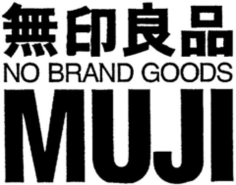 NO BRAND GOODS MUJI Logo (DPMA, 29.01.1992)