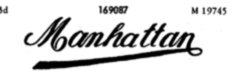 Manhattan Logo (DPMA, 26.09.1912)