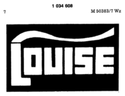 LOUISE Logo (DPMA, 10/01/1981)