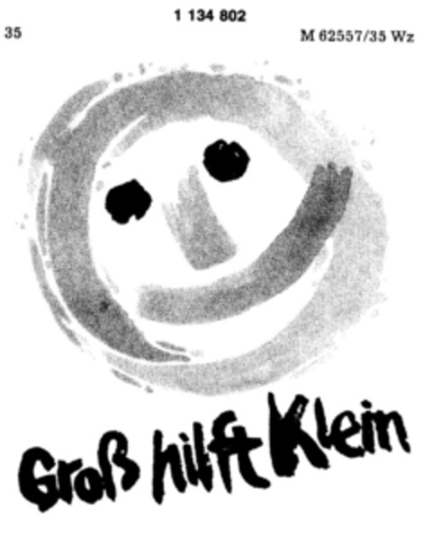 Groß hilft Klein Logo (DPMA, 16.03.1988)