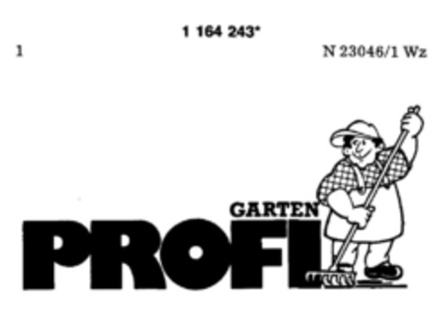 GARTEN PROFI Logo (DPMA, 19.03.1990)