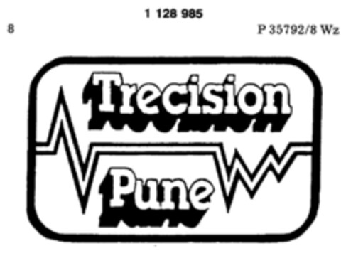 Trecision Pune Logo (DPMA, 28.10.1987)