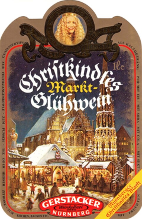 Christkindles Markt-Glühwein Logo (DPMA, 10/23/1982)