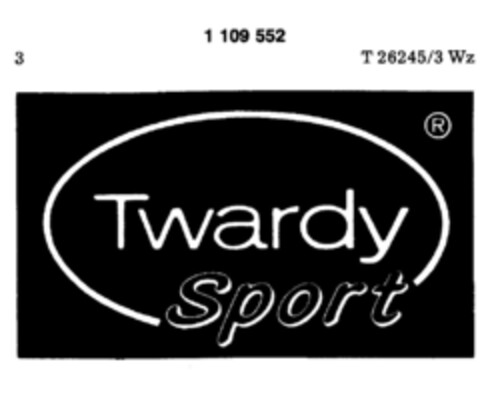 Twardy Sport Logo (DPMA, 16.01.1987)