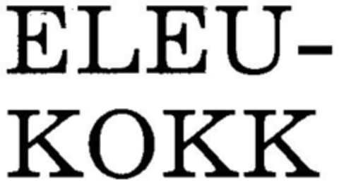 ELEU-KOKK Logo (DPMA, 10/14/1988)