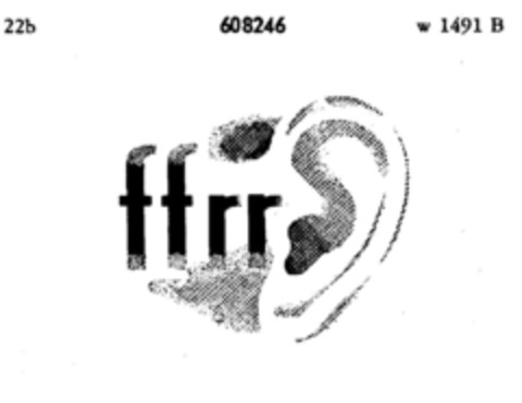 ffrr Logo (DPMA, 23.06.1949)