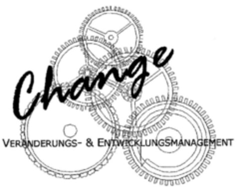 Change VERÄNDERUNGS- & ENTWICKLUNGSMANAGEMENT Logo (DPMA, 21.03.2000)