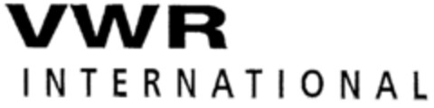 VWR INTERNATIONAL Logo (DPMA, 12.06.2001)