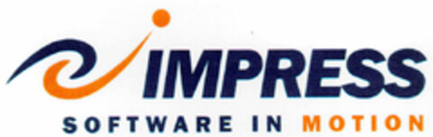 IMPRESS SOFTWARE IN MOTION Logo (DPMA, 27.06.2001)
