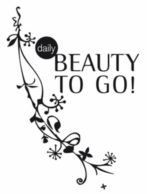 daily BEAUTY TO GO! Logo (DPMA, 07/28/2008)