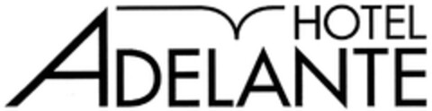 HOTEL ADELANTE Logo (DPMA, 24.10.2008)