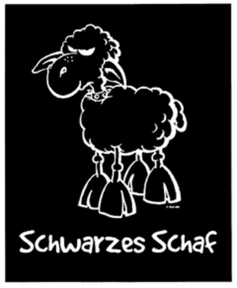 Schwarzes Schaf Logo (DPMA, 18.12.2008)