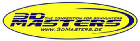 3D MASTERS THE COMPETITION FOR BOWHUNTERS WWW.3DMASTERS.DE Logo (DPMA, 08.09.2009)