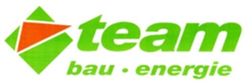 team bau · energie Logo (DPMA, 12.10.2010)