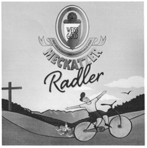 WEISS GOLD MECKATZER Radler Logo (DPMA, 18.09.2014)