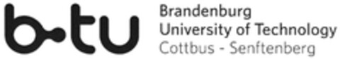 btu Brandenburg University of Technology Cottbus-Senftenberg Logo (DPMA, 12.11.2015)