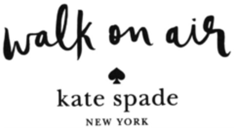 walk on air kate spade NEW YORK Logo (DPMA, 23.08.2016)