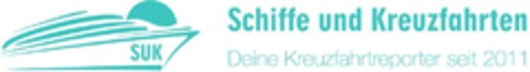 SUK Schiffe & Kreuzfahrten Deine Kreuzfahrtreporter seit 2011 Logo (DPMA, 08.05.2017)