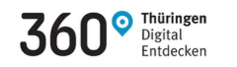 360° Thüringen Digital Entdecken Logo (DPMA, 07/26/2017)